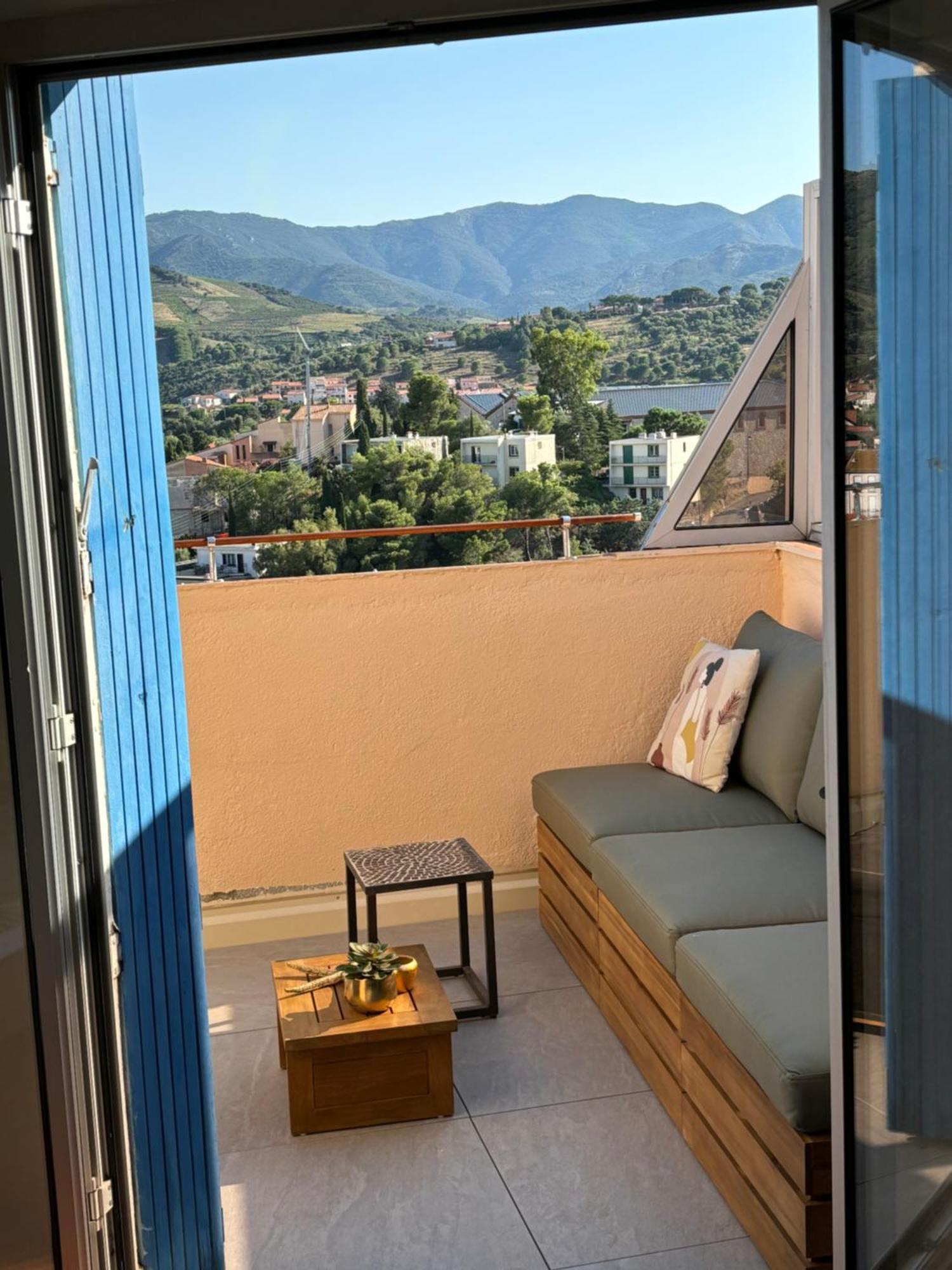 Attique A Banyuls - Vue Mer Et Montagne מראה חיצוני תמונה